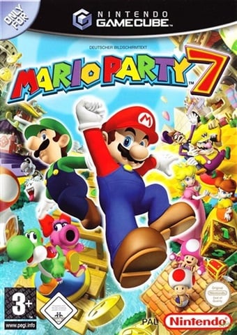 マリオパーティーコレクション　MARIO PARTY COLLECTION Mario Party 7 (Without Mic & Outer-Box), + Manual, Boxed - CeX (UK